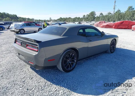 2023 Dodge Challenger R/T Scat Pack z USA, uszkodzony, nr VIN 2C3CDZFJ1PH621473